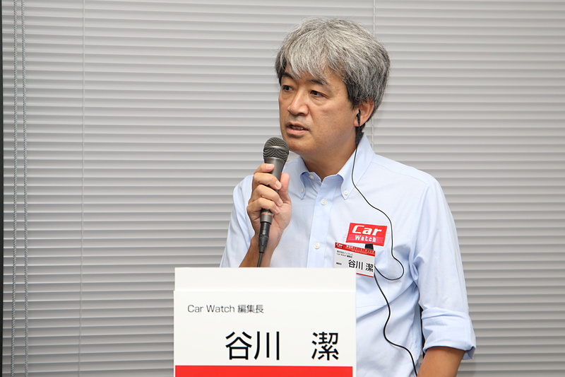 編集長の谷川潔の司会で開幕！