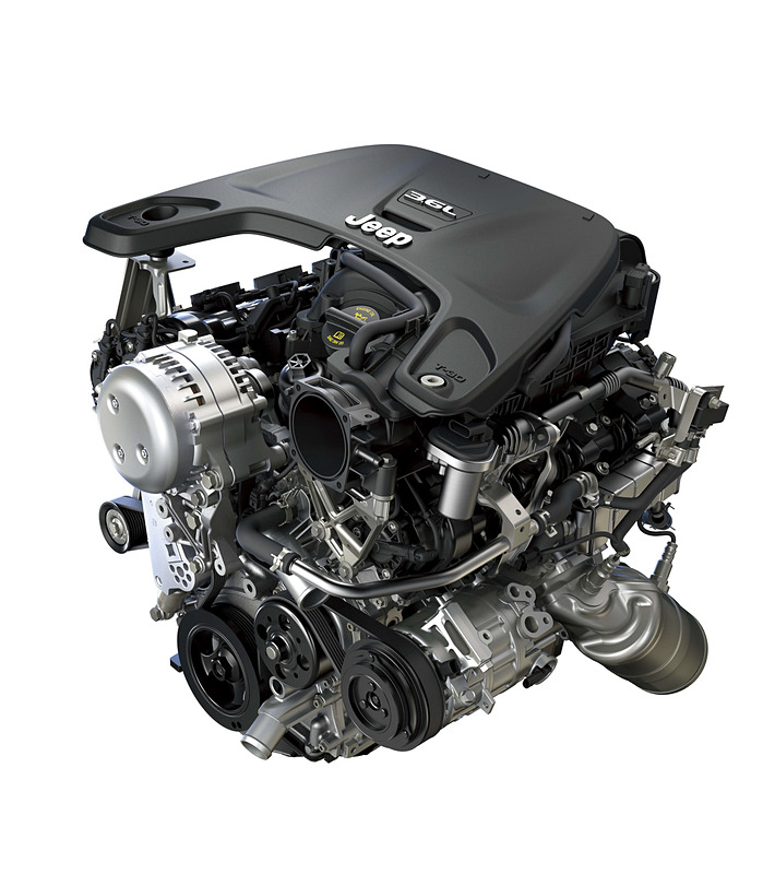 最高出力209kW（284PS）/6400rpm、最大トルク347Nm（35.4kgfm）/4100rpmを発生するV型6気筒DOHC 3.6リッター「G」型エンジン