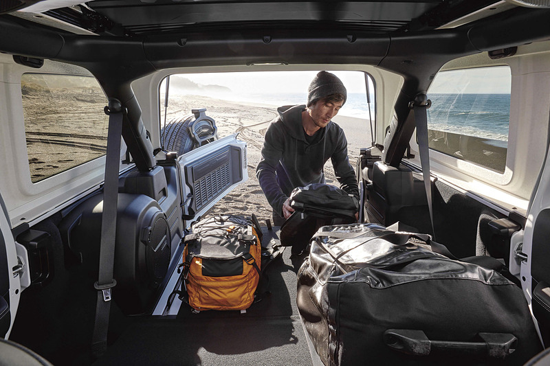 ラゲッジスペースの利用イメージ