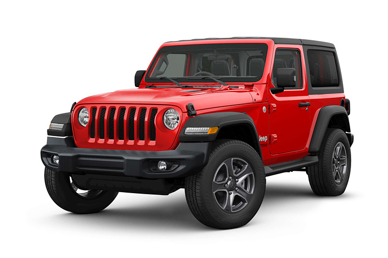 ラングラー Sportのボディカラー4種類