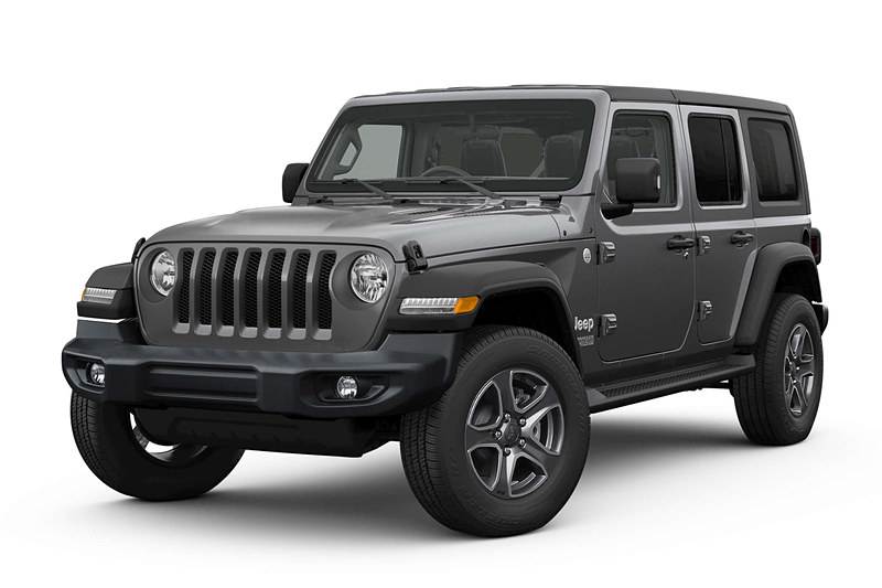 ラングラー Unlimited Sportのボディカラー4種類