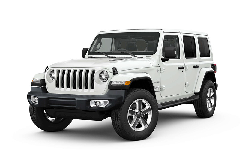 ラングラー Unlimited Sahara Launch Editionのボディカラー4種類