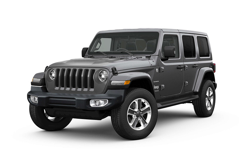 ラングラー Unlimited Sahara Launch Editionのボディカラー4種類