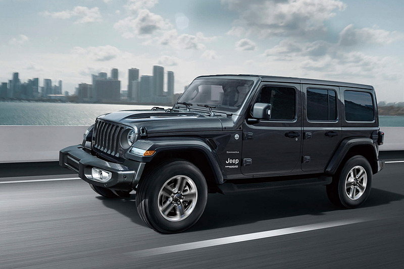 新型ラングラーの走行イメージ