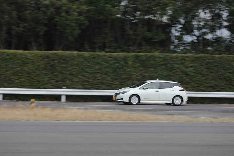 C-V2X（V2N）のテスト車両