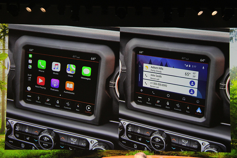 Apple CarPlay、Android Autoに対応する最新世代のUconnectを全車搭載