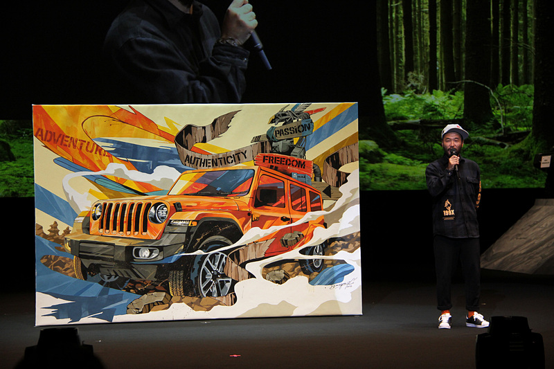 ライブペインター DRAGON76氏