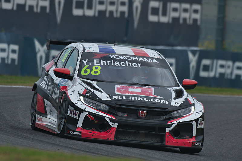 予選1の4位 68号車 Honda Civic TCR