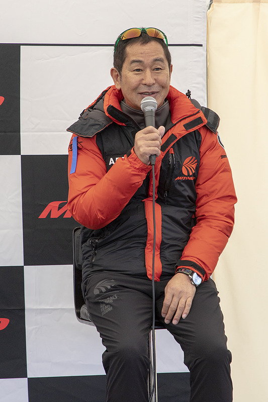 Modulo X開発アドバイザーの土屋圭市氏