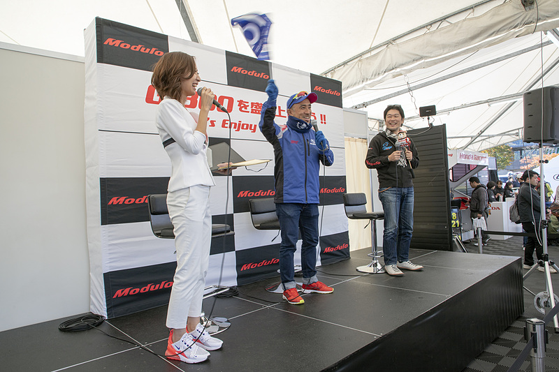 Moduloステージでは異色ながら、実は大きな意味を持つのが「GT300を盛り上げよう!! Let's Enjoy GT300!!」ステージ