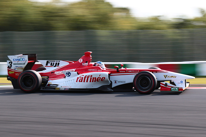 ニック・キャシディ選手（3号車 ORIENTALBIO KONDO SF14）
