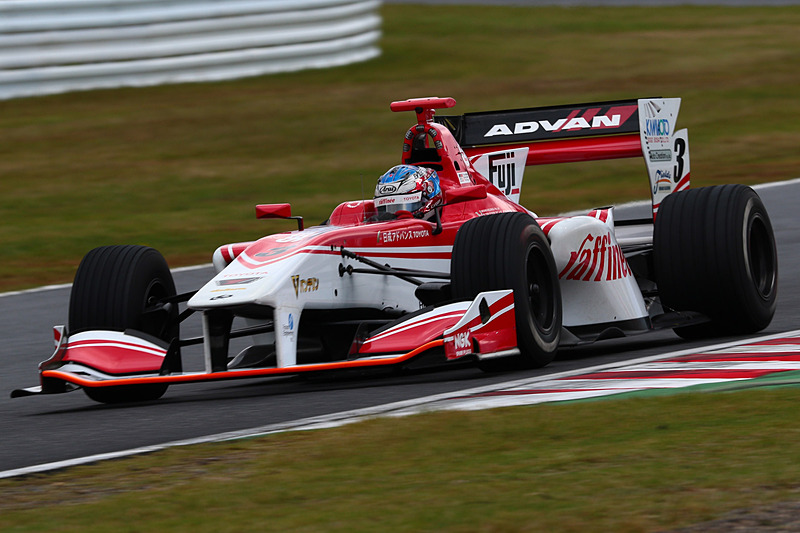 ニック・キャシディ選手（3号車 ORIENTALBIO KONDO SF14）