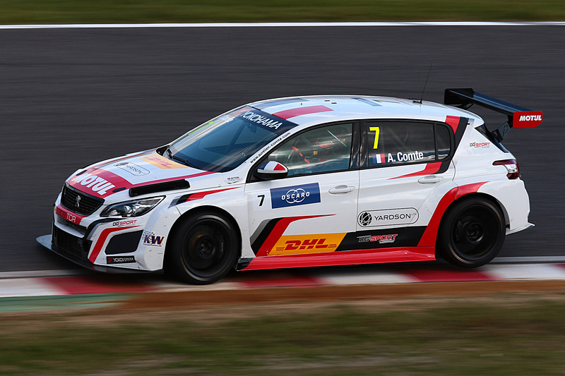 オーレリアン・コッテ選手（7号車 Peugeot 308 TCR）