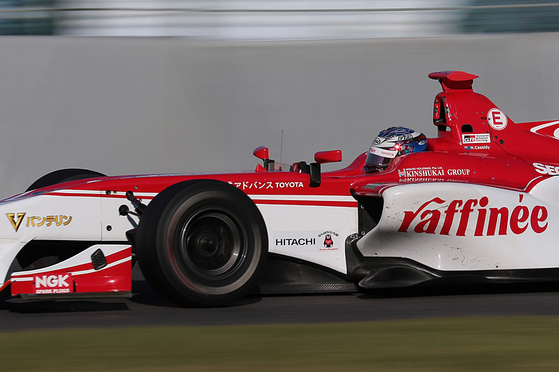 ニック・キャシディ選手（3号車 ORIENTALBIO KONDO SF14）