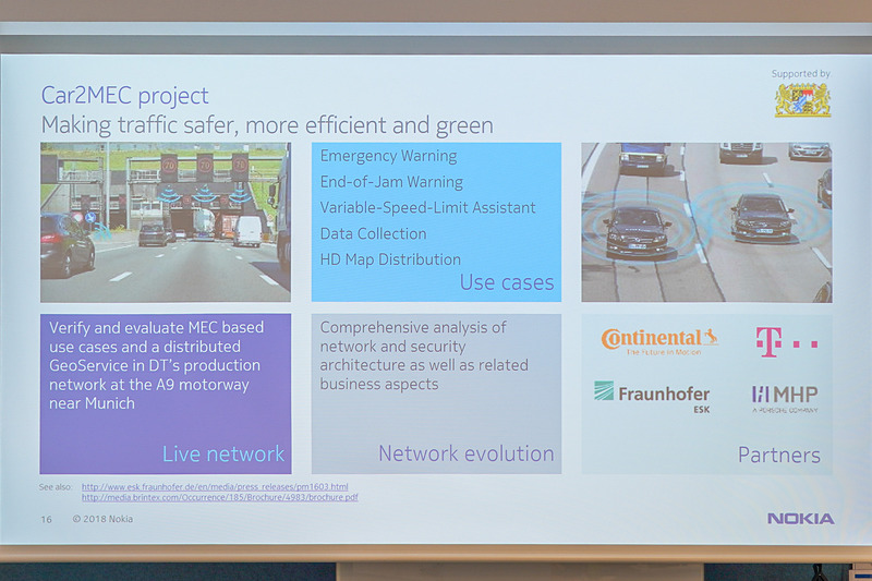 欧州での実証実験。コンチネンタルなどが参加