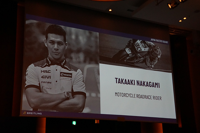 MotoGPに参戦する中上貴晶選手