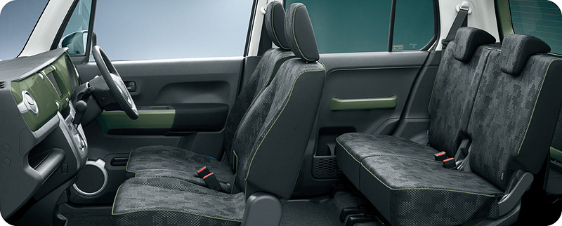 Gターボ/G（CVT車） クールカーキパールメタリック ホワイト2トーンルーフ チャートシート