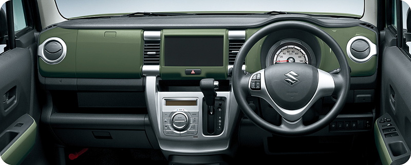 Gターボ/G（CVT車） クールカーキパールメタリック ホワイト2トーンルーフ チャートインパネ