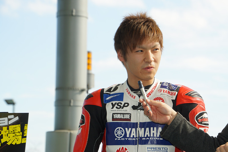 YAMAHA FACTORY RACING TEAMの野左根航汰選手