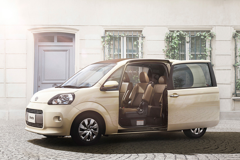 2トーンボディなどで上質感を高めた特別仕様車「ポルテ F“Raffine”」