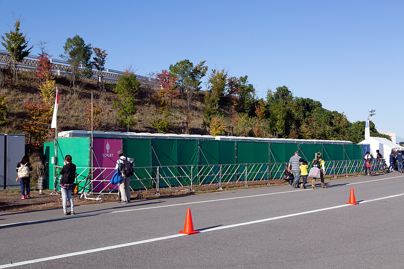 水場やトイレの場所はあらかじめ確認しておく
