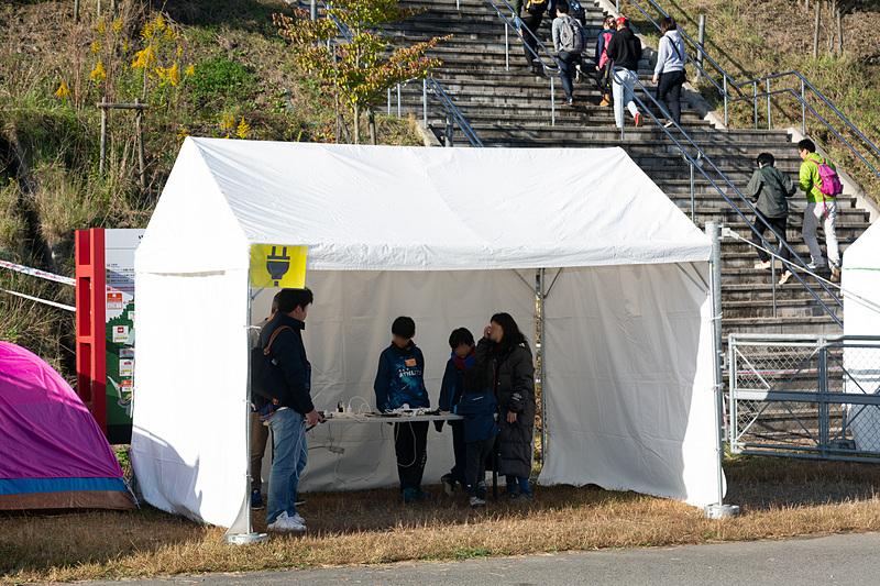 スマホなどの充電サービスもあった