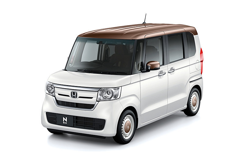 2万台を超える販売を記録した本田技研工業「N-BOX」。写真は11月2日に発売された特別仕様車「COPPER BROWN STYLE（カッパーブラウンスタイル）」