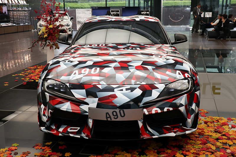 新型スープラ 試作車