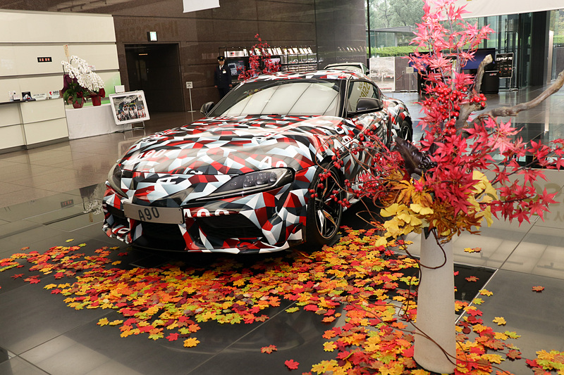 新型スープラ 試作車