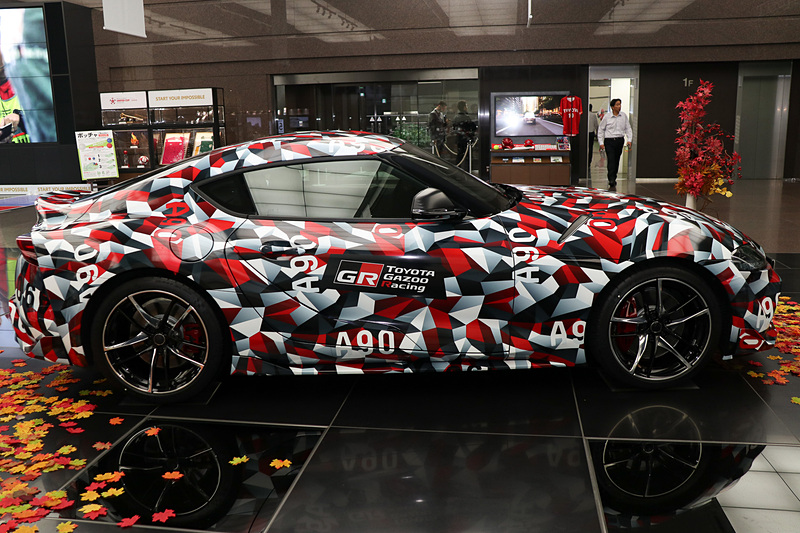 新型スープラ 試作車