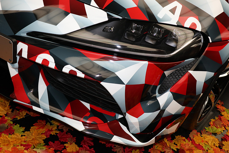 ヘッドライトは3眼タイプ