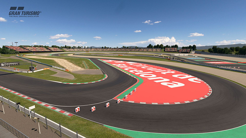 「カタロニア・サーキット・グランプリレイアウト」