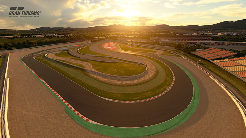 「カタロニア・サーキット・グランプリレイアウト」