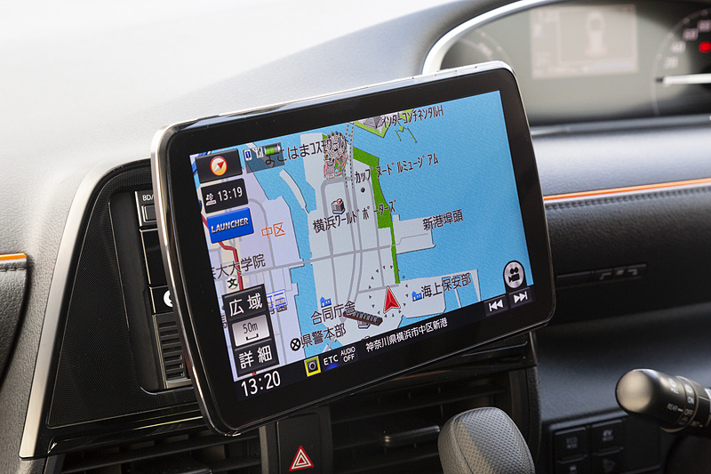 右向き、中央、左向きにセットした状態