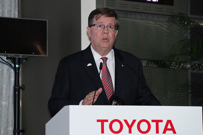 トヨタ自動車株式会社 専務役員 ジェームス・レンツ氏