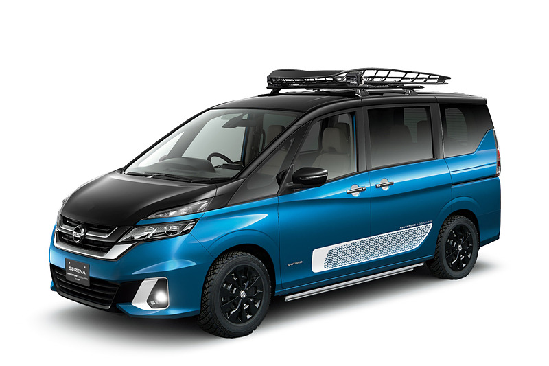 コンセプトカー「Adventure Log Cabin」（セレナ チェアキャブ スロープタイプ仕様）