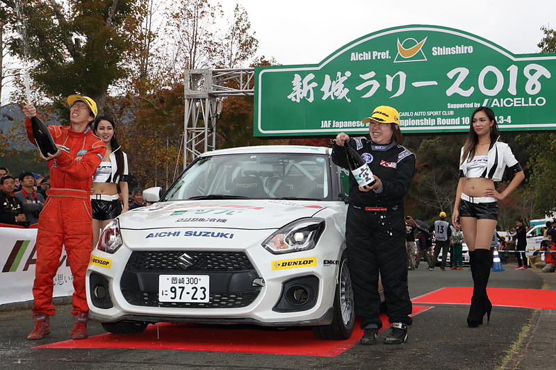 JN-4クラス1位（総合13位）高橋悟志/箕作裕子組“ミツバitzzDLマジカル冷機スイフト”