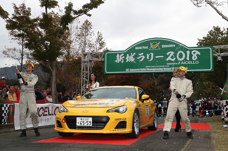 JN-2クラス1位（総合10位）鈴木尚/鈴木裕組“スマッシュDL itzzコマツBRZ”