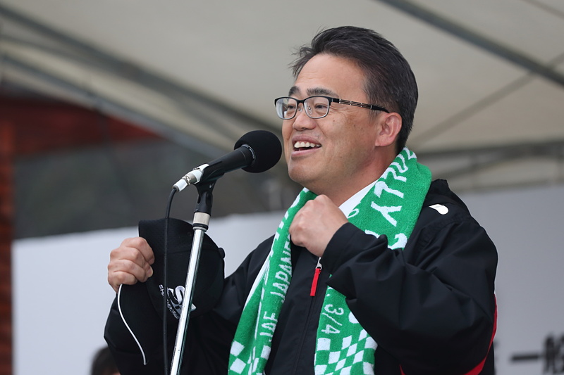 大会名誉会長を務める愛知県知事 大村秀章氏