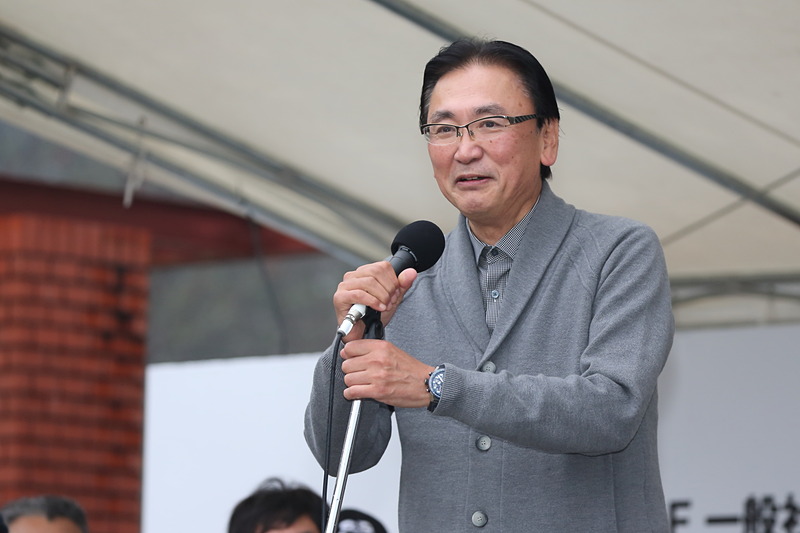 大会名誉顧問を務める自由民主党 モータースポーツ振興議員連盟会長 古屋圭司氏