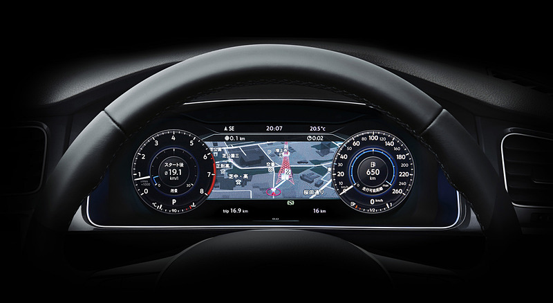 “Active Info Display”の表示イメージ