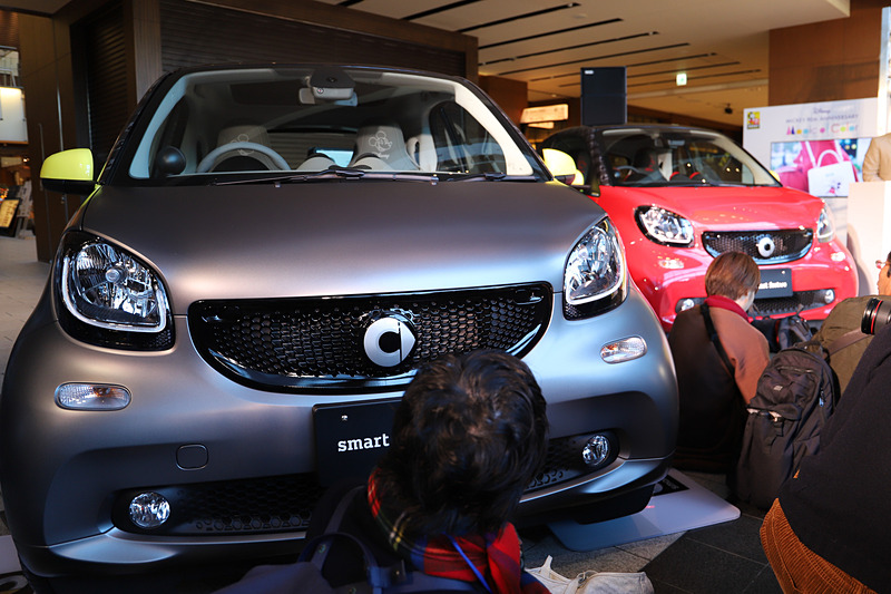 スマート フォーツー エディション/ミッキー ザ トゥルー オリジナルのアンベールも行なわれた