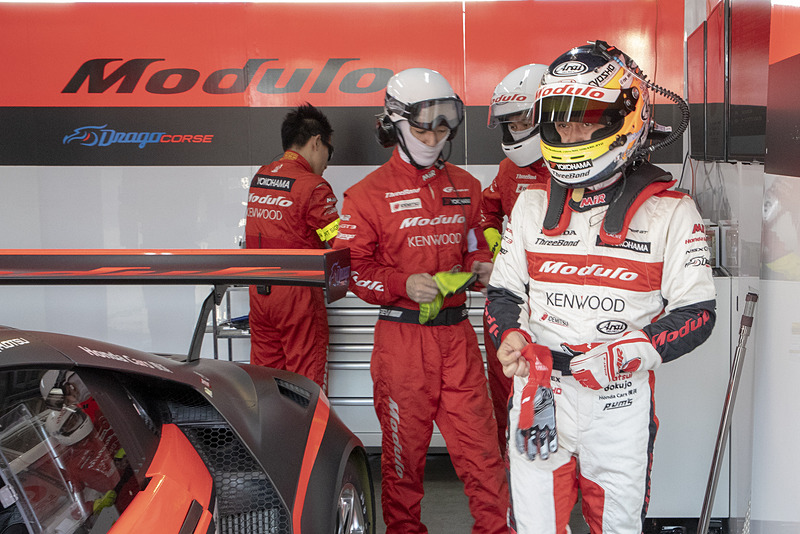 最初に乗るのはいつもどおり道上選手