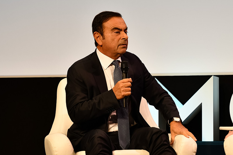 日産自動車株式会社 代表取締役会長カルロス・ゴーン氏