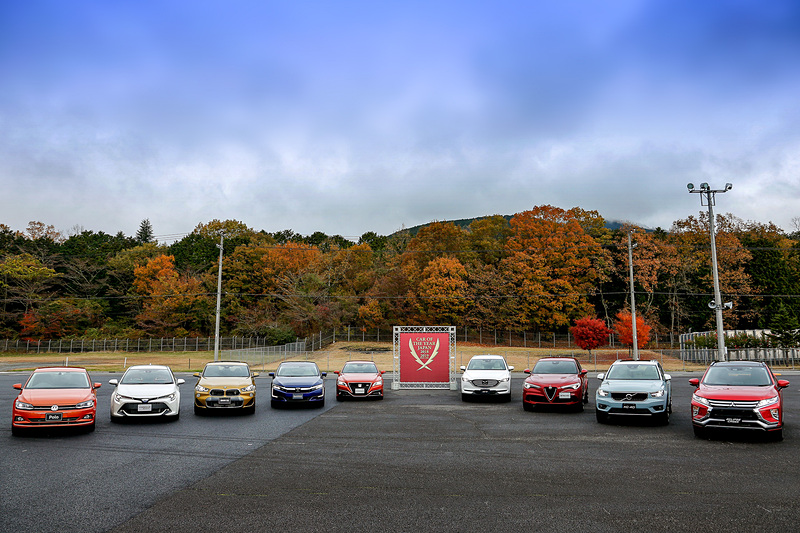 富士スピードウェイで「2018-2019 日本カー・オブ・ザ・イヤー」の「10ベストカー試乗会」が行なわれた