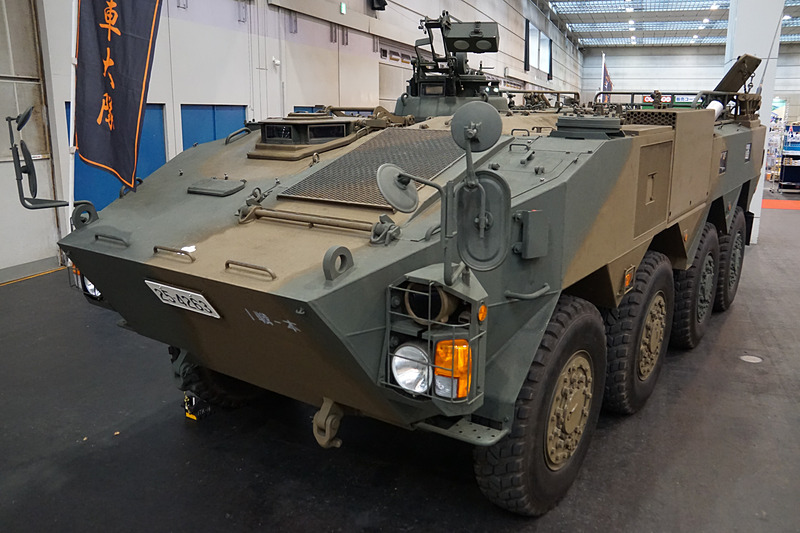 自衛隊 静岡地方協力本部も参加しており、第１戦車大隊（駒門駐屯地）が96式装輪装甲車（WAPC)を展示した