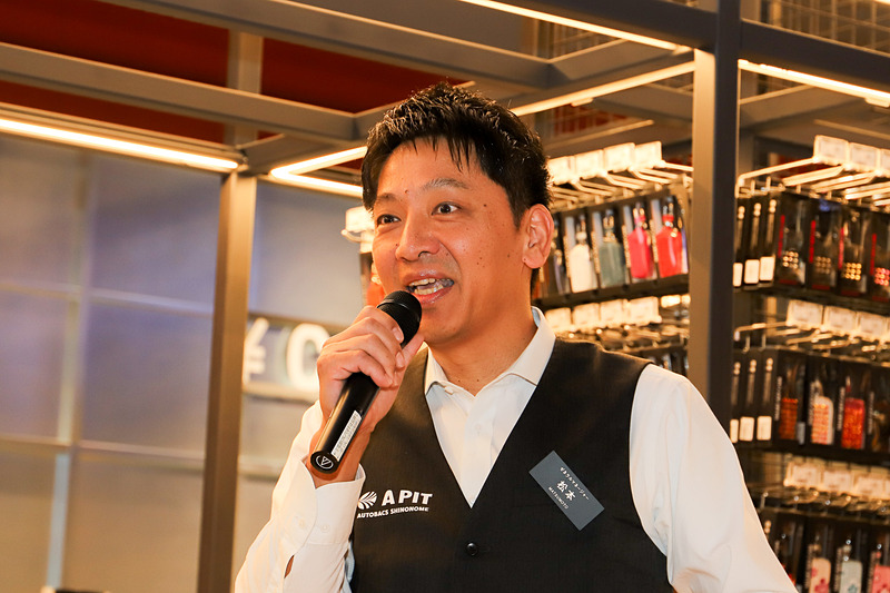 A PIT AUTOBACS SHINONOME 総店長 松本貴志氏