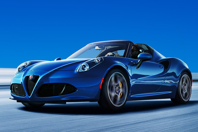 4C スパイダー イタリア