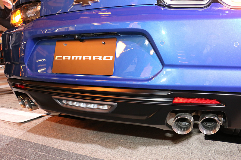 マフラーエンドは片側2本出しのデュアルタイプ