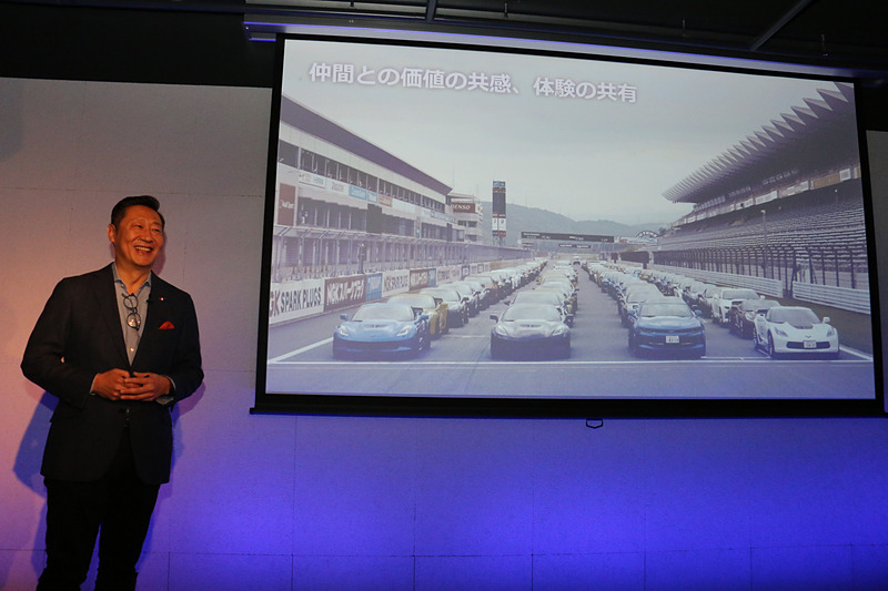 5月に富士スピードウェイでシボレーブランドのファンイベントを初開催。2019年の開催を熱望する参加者の声も寄せられており、若松氏は「ぜひ応えなきゃいけない！」とコメントした